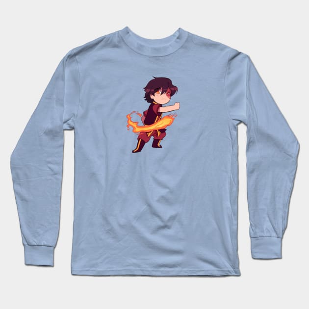 zuko Long Sleeve T-Shirt by fiireblanket